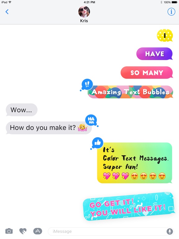 Color Text Messages- customizer colorful textingのおすすめ画像1