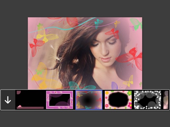 Screenshot #4 pour Cute Girl Photo Frames - Instant Frame Maker & Photo Editor