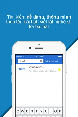 Game screenshot Karaoke Mobile - Tìm mã số bài hát 5, 6 số karaoke Arirang, MusicCore mod apk