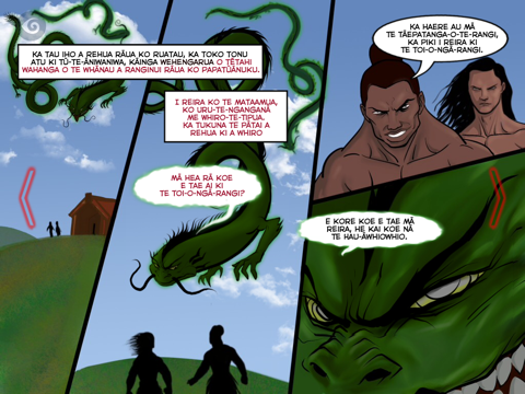 Screenshot #5 pour Ngā Atua Māori - Book 4: Tāne me Ngā Kete O Te Wānanga/Tāne and the Baskets of Knowledge