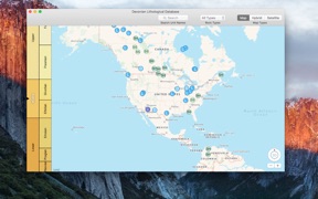 Devonian Lithological Database screenshot