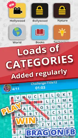 Game screenshot Word Search Multiplayer - Trends and Titbits mod apk