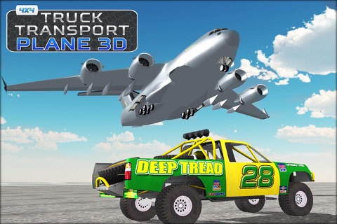 4x4 Truck Transport Plane 3D screenshot 4
