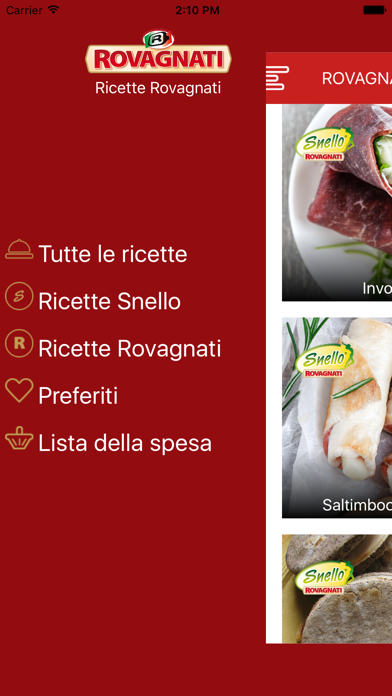Screenshot #3 pour Ricette firmate Rovagnati