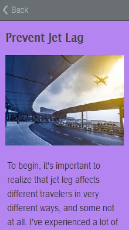 How To Get Rid Of Jet Lag