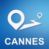 Cannes, France Offline GPS Navigation & Maps