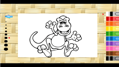 How to cancel & delete jurassic coloring book -  dinosaur games Learning Book for Kids from iphone & ipad 3