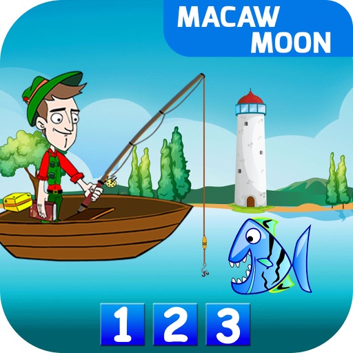 Fisherman Math: Number operation learn for kids - Macaw Moon iOS App