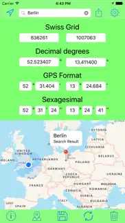 swiss grid coordinates tool iphone capturas de pantalla 3