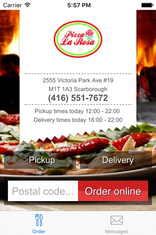 Pizza La Rosa screenshot 2