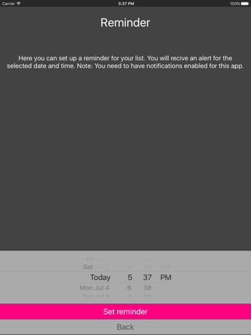 Screenshot #5 pour Shop List - a powerful shopping list