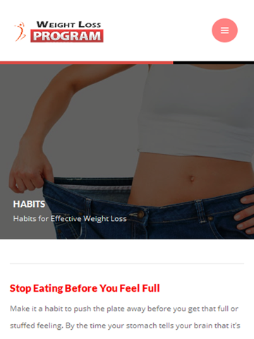 Screenshot #5 pour Effective Weight Loss