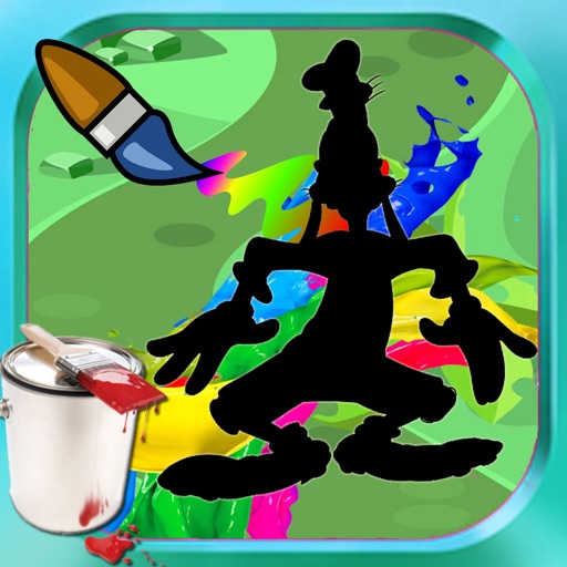 Coloring For Kids Games Goofy Edition Icon