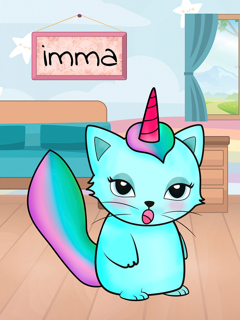 Kittycorn Virtual Pet – New animal friend for kids to take care and play screenshot 10