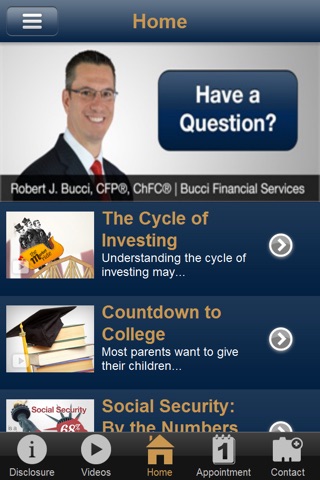 Bucci Financial Services screenshot 2