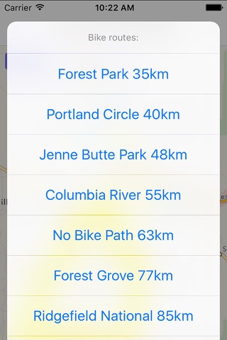 Portland Cycling Map screenshot 3