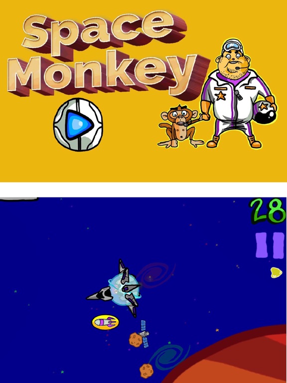 Screenshot #5 pour Space Monkey : Space Shooting Games, Space shooter