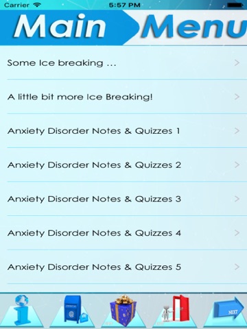 Anxiety Disorder Fundamentals to Advanced - Symptoms, Causes & Therapy (Free Study Notes & Quizzes) iPad screenshot