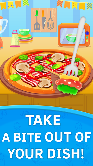 Screenshot #2 pour Jeu de cuisine pizza pour bebe