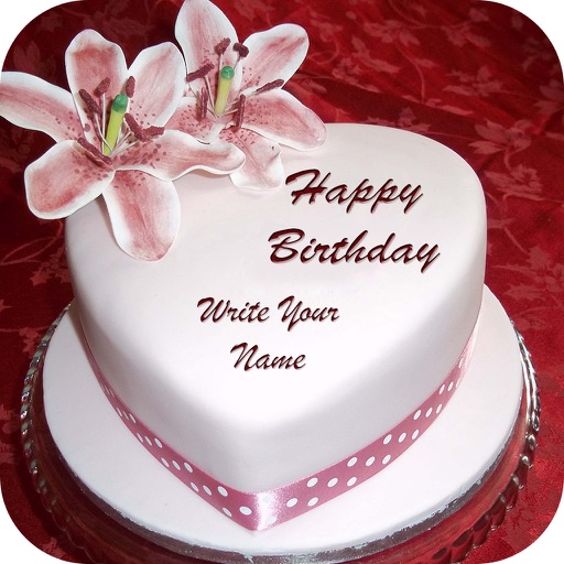 Name On Birthday Cake icon