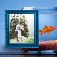 Aquarium Photo Frame - Amazing Picture Frames & Photo Editor app icon - Photo & Video app for iPhone