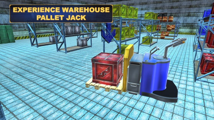 Warehouse Pallet Jack3D:Loader and Dumper of cargo