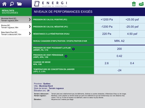 Calcul Niveau de Performance Fenêtre screenshot 4