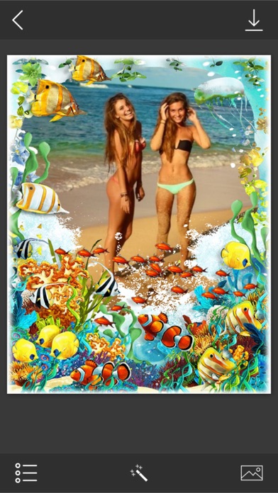 Screenshot #2 pour Holiday Beach Photo Frame - Photo Editor