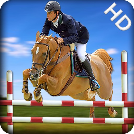 Horse Race Run & Jump Pro - 3d fast horse racing games 2016 icon