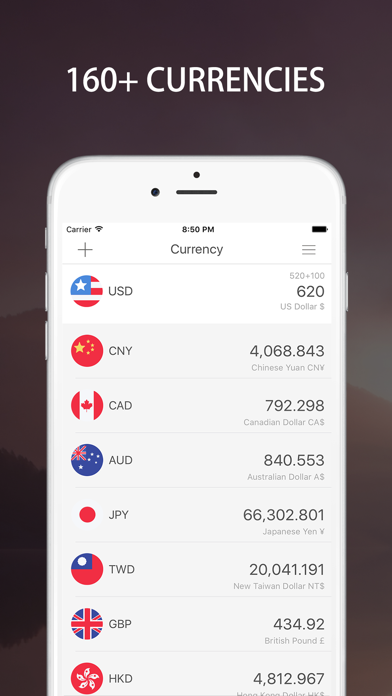 Screenshot #1 pour Devise Taux Convertisseur - Devises gratuites Calculatrice de change