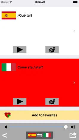 Game screenshot Spanish / Italian Talking Phrasebook Translator Dictionary - Multiphrasebook hack