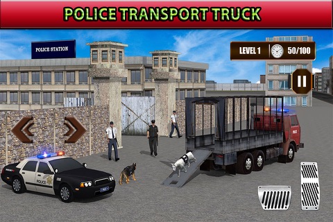 Police Dog Transport: via Police Transporter Train, Truck & Helicopter screenshot 2