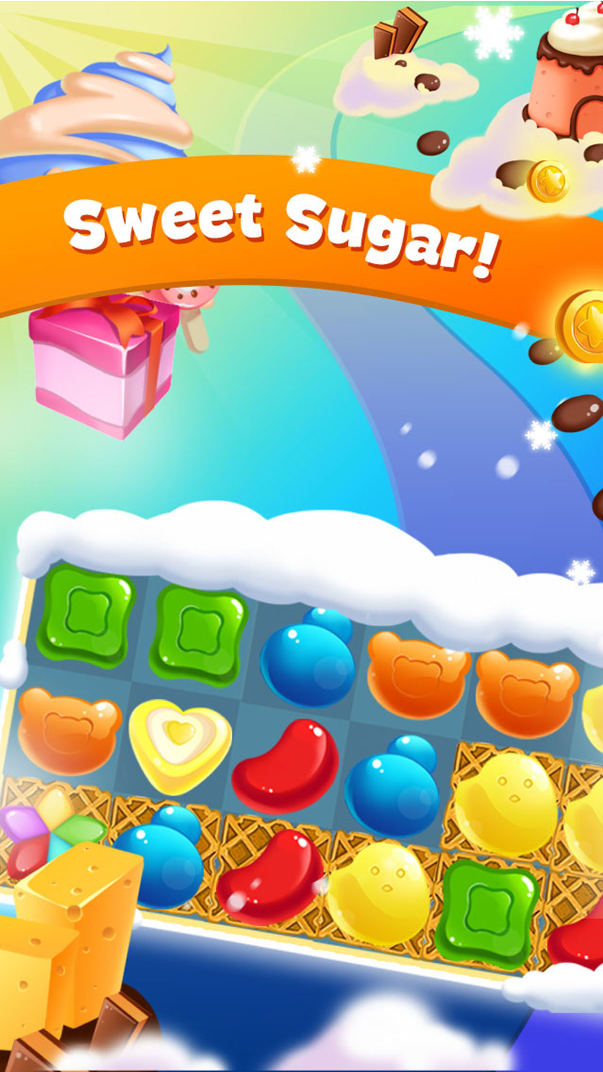 Sugar Sweetie - Swipe & pop best candy to dash crazy blast screenshot 4