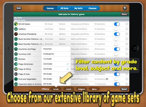 Screenshot #6 pour Futaba Classroom Games for Kids