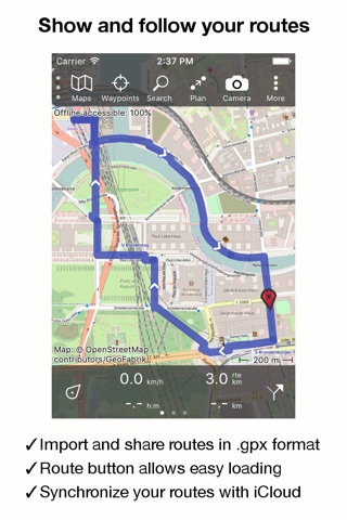 Topo GPS World screenshot 2