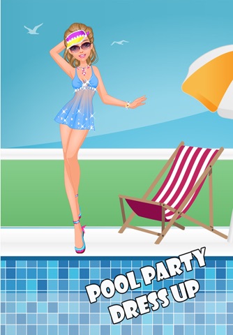 Princess Pool Party Dressup Games For Girls screenshot 2