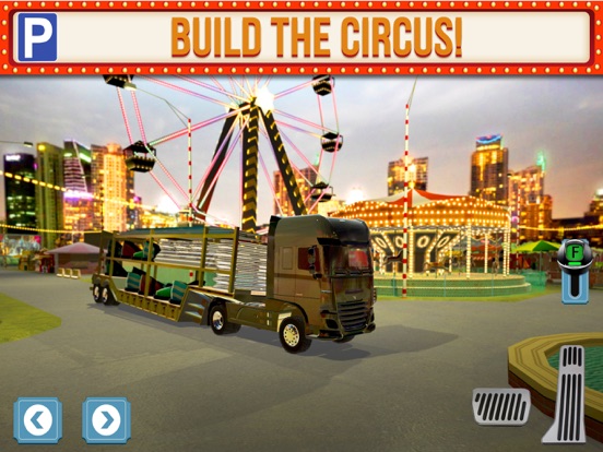 Screenshot #5 pour Circus Trucker Parking Sim Gratuit Jeux de Voiture de Course
