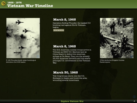 Vietnam War Interactive Free screenshot 4