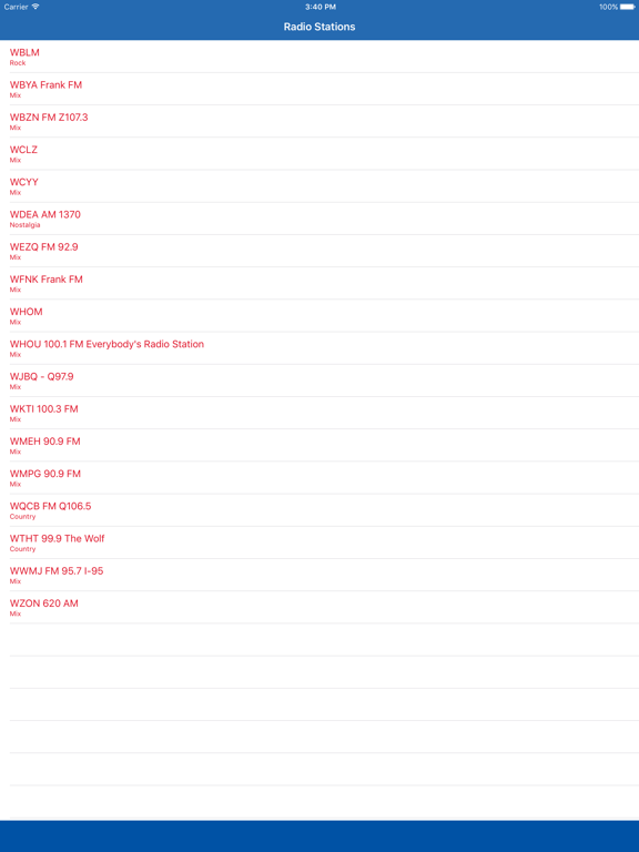 Screenshot #4 pour Radio Maine FM - Streaming and listen to live online music, news show and American charts from the USA