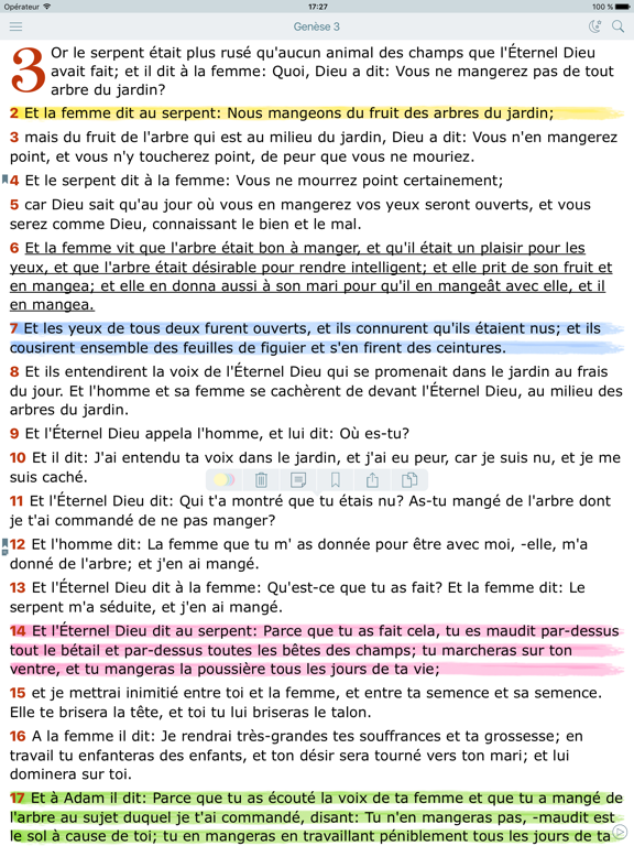 Screenshot #4 pour La Sainte Bible Darby en Français (French Audio)