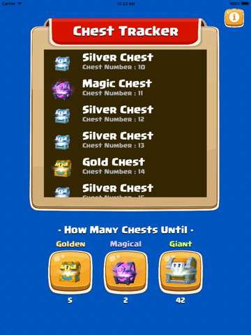 Chest Tracker for Clash Royale - Easy Rotation Calculatorのおすすめ画像1