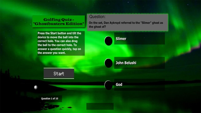 Golfing Quiz - 