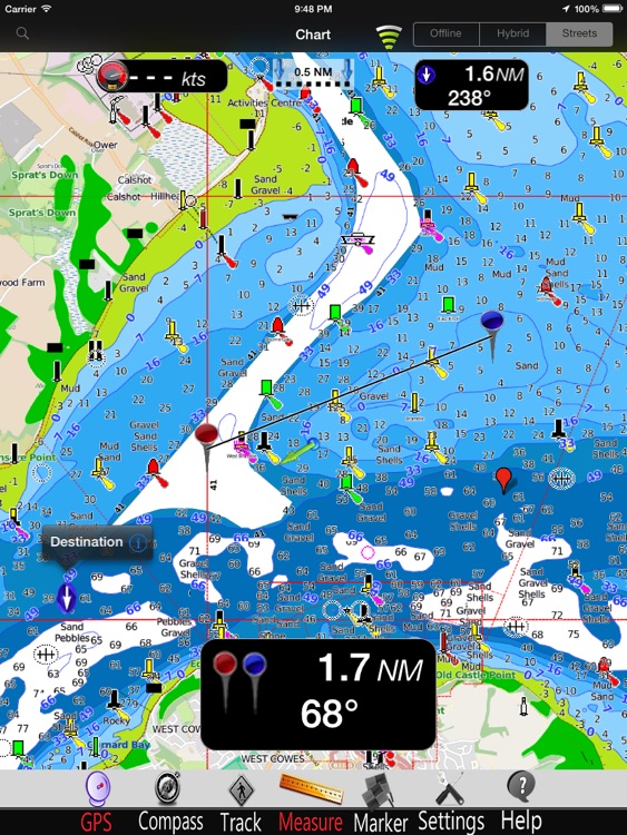 Solent GPS Nautical Charts Pro