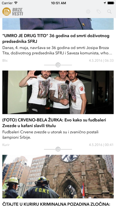 Screenshot #2 pour Brze vesti