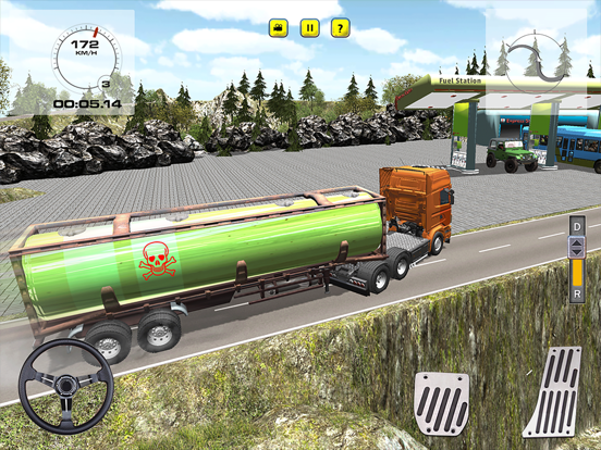 Offroad Oil Tanker Transporter