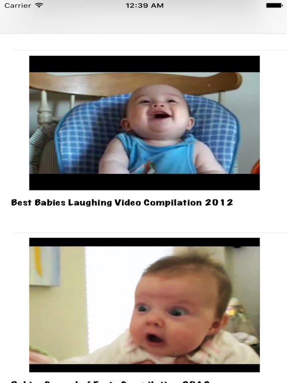 Screenshot #4 pour Baby Funny Videos