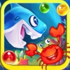 Mr Crab Vs Hungry Shark Crush : Bubble Shooter World