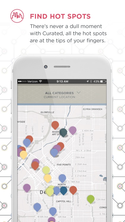 Curated: A city guide for the creative-minded traveler; curated by AIGA Colorado designers.