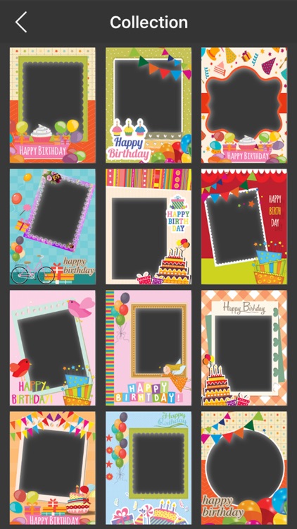 Birthday Photo Frames - make eligant and awesome photo using new photo frames screenshot-3