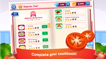 Screenshot #2 pour Cooking Story Deluxe - Jeu de Cuisine Amusant